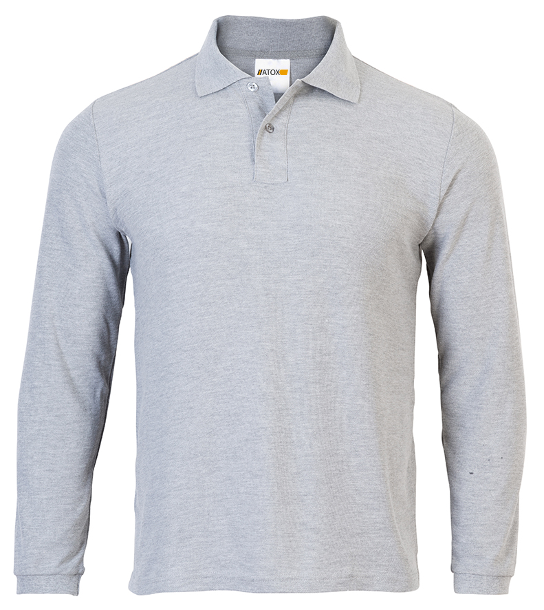 Polera pique gris clearance