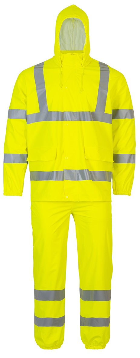 Traje PU Amarillo Fluor Atox - KUPFER División Seguridad