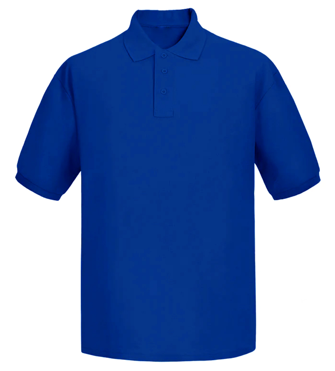 Polera manga corta azul clearance