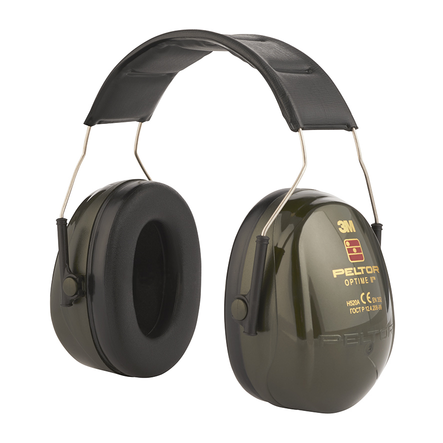 3M, Optime III H540A, orejeras industriales anti ruidos, cascos protectores  para los oídos, auriculares de espuma